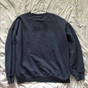 Taylor Swift The Eras Tour Navy Crewneck Sweater